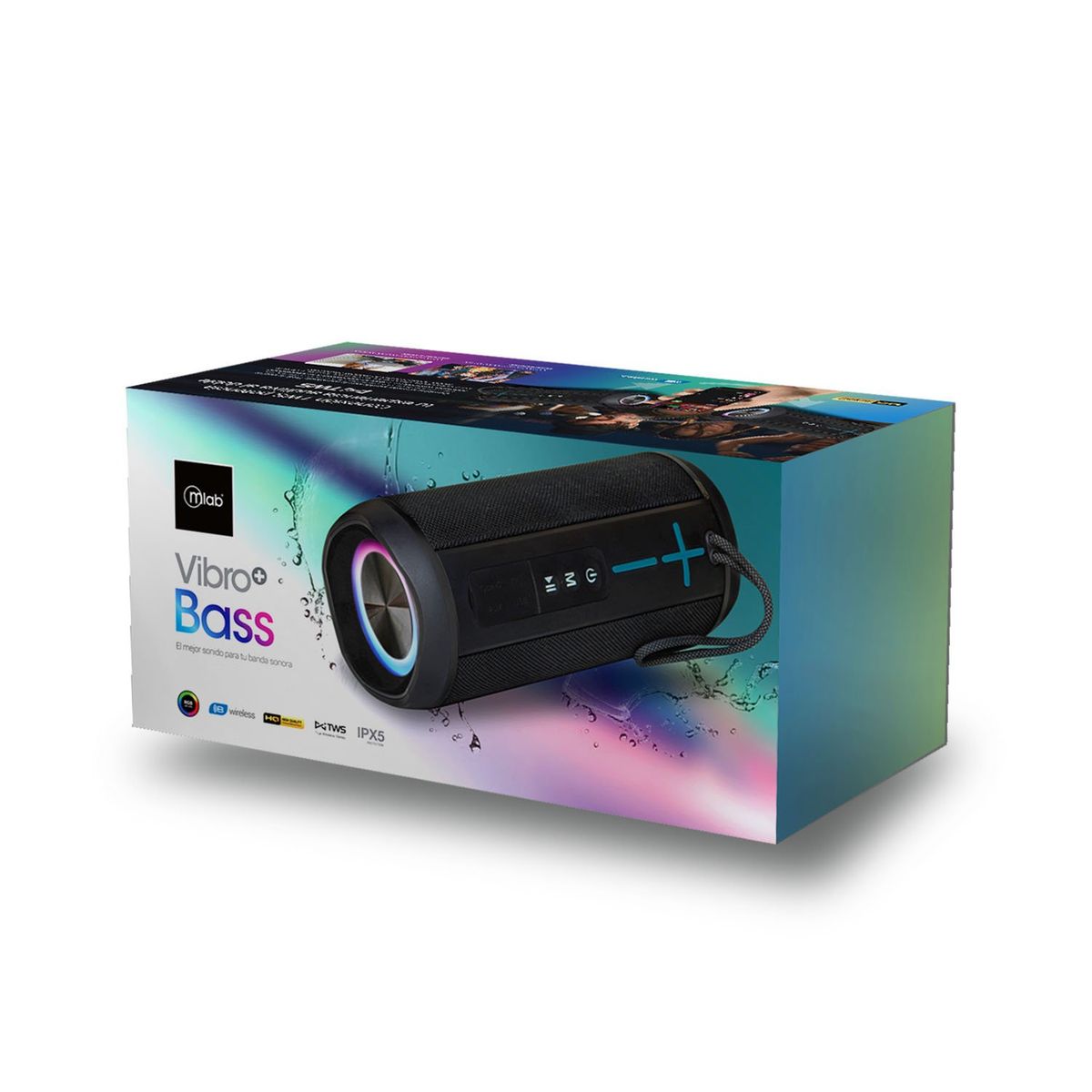 MLAB - Parlante  Nuevo modelo TWS Vibro+ BASS MLAB