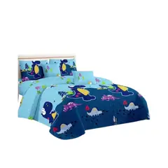 GENERICO - Cubrecama De Verano Infantil Delgado Quilt Plaza y Media