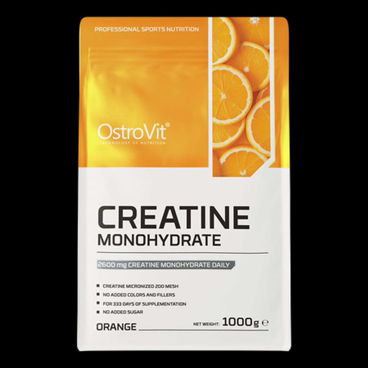 OSTROVIT - CREATINA MONOHIDRATADA 1KG ORANGE - OSTROVIT