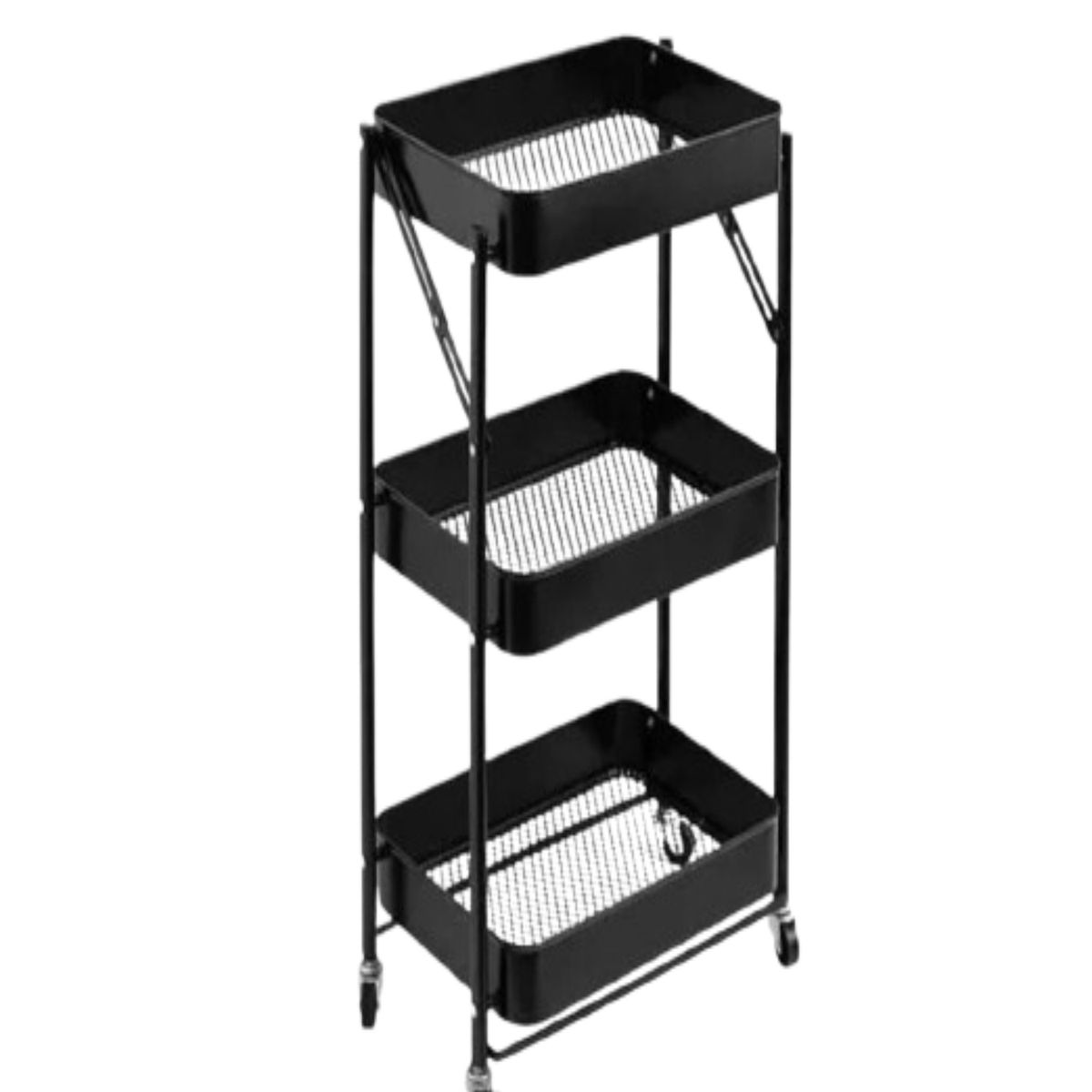 GENERICO - Organizador Almacenamiento 3 Niveles Con Ruedas A