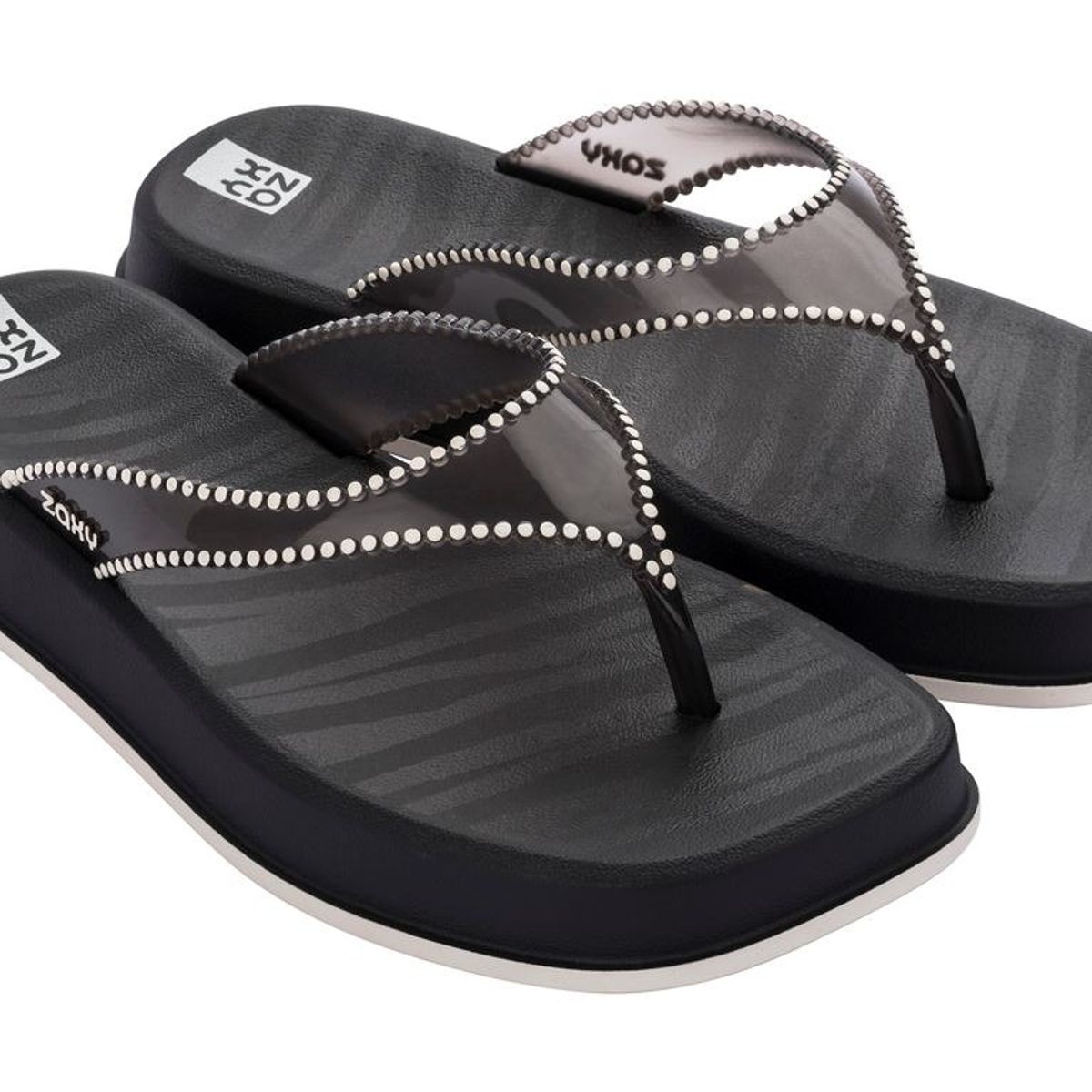 ZAXY - Sandalia Nostalgia Negro  Zaxy