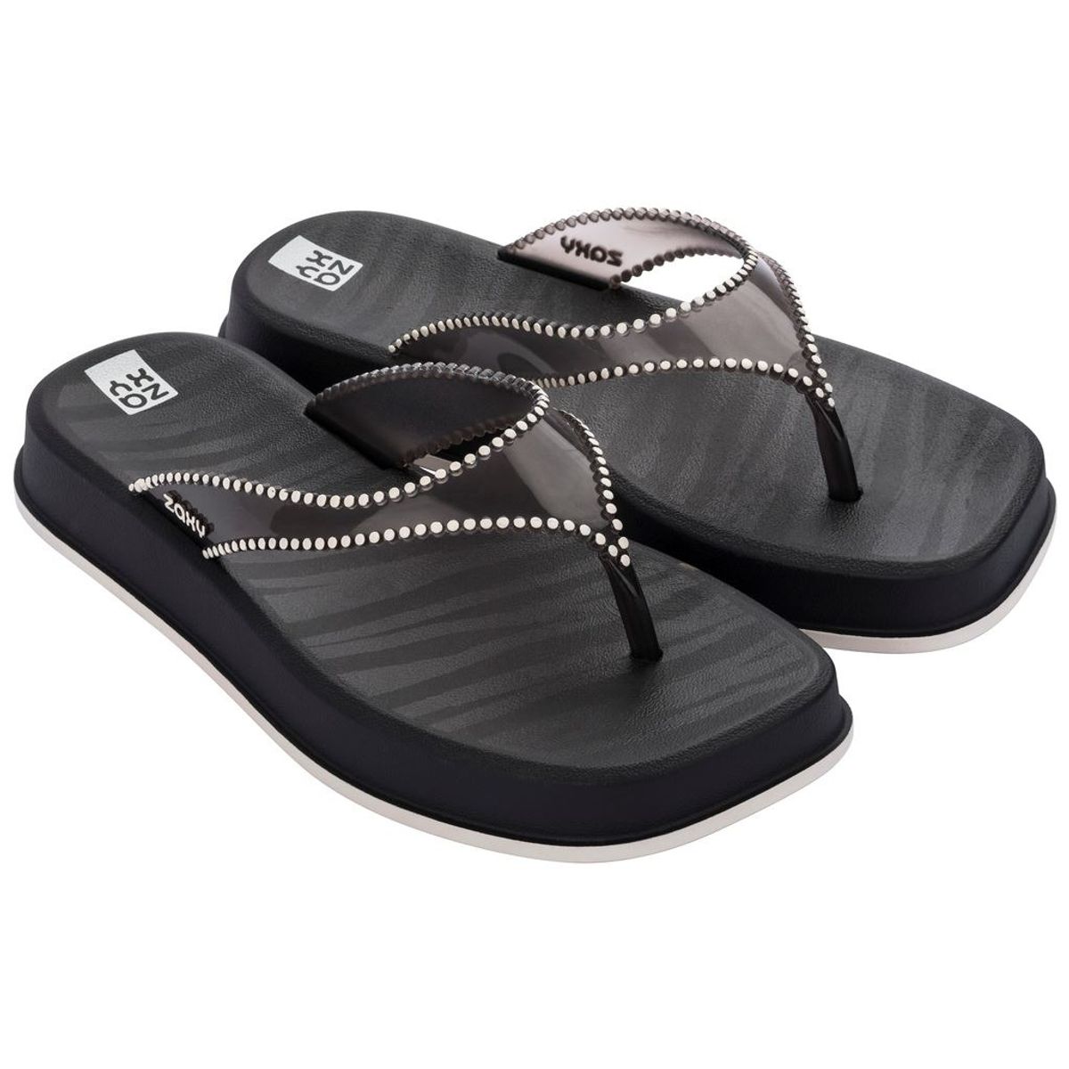 ZAXY - Sandalia Nostalgia Negro  Zaxy