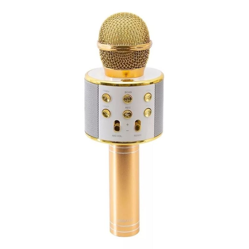 GENERICO - Micrófono De Karaoke Inalámbrico Bluetooth