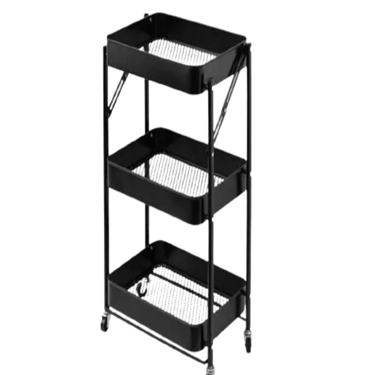 GENERICO - Organizador Carro 3 Niveles Almacenamiento Con Ruedas A