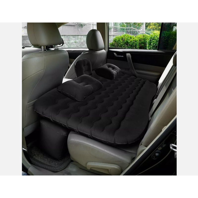 GENERICO - Colchón Inflable Eléctrico para Auto con sus accesorios