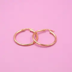ELLA JOYAS - Aros Argollas Tubo Grande