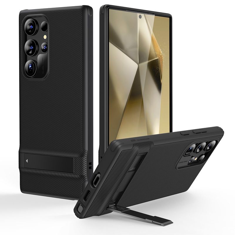 ESR - Carcasa ESR Para Galaxy S24 Ultra Boost Kickstand Negro