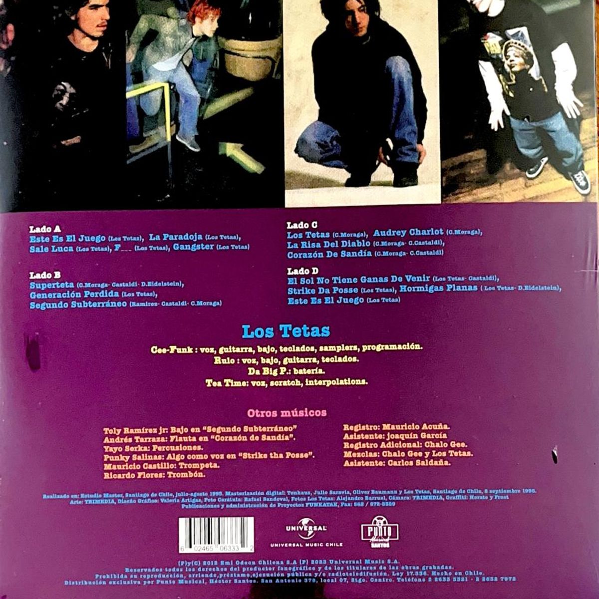 HITWAY MUSIC - LOS TETAS - MAMA FUNK (2LP) - VINILO HITWAY MUSIC