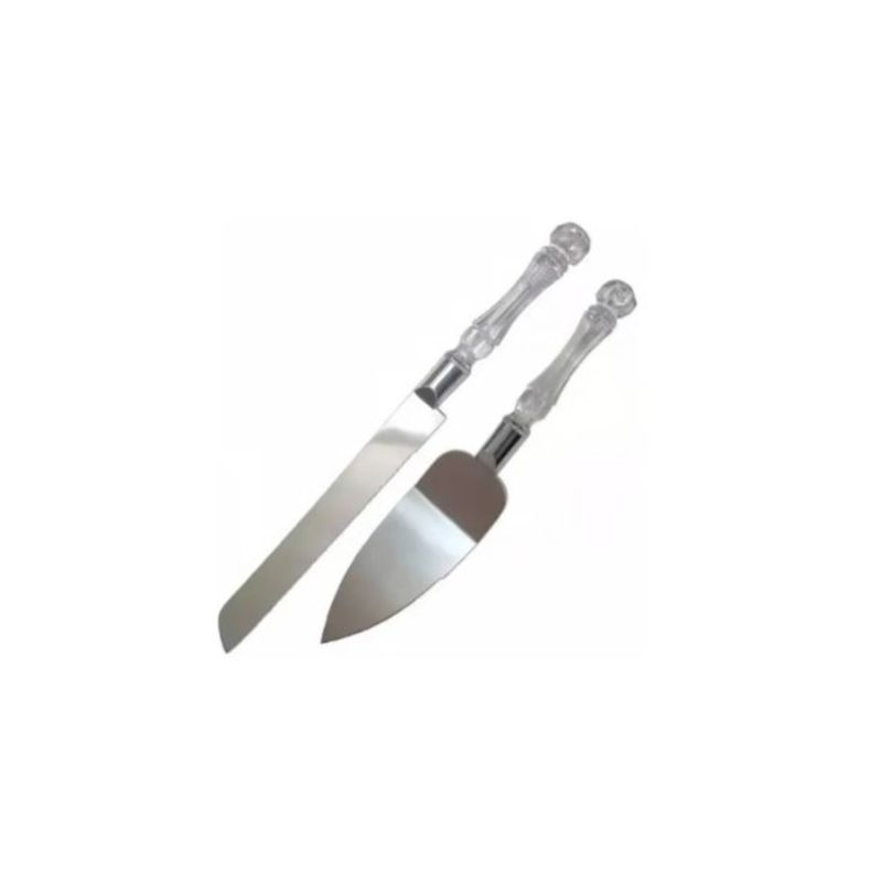 GENERICO - Set Cuchillo Y Espátula Para Torta - Matrimonio -Repostería