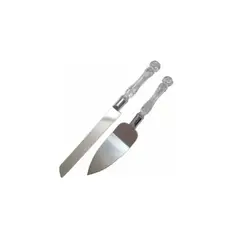 GENERICO - Set Cuchillo Y Espátula Para Torta - Matrimonio -Repostería