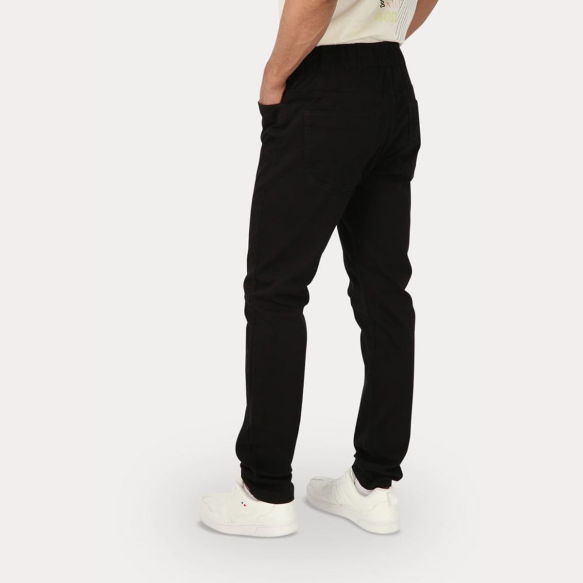 GANGSTER - Pantalon Jogger Canvas 1 Negro Gangster