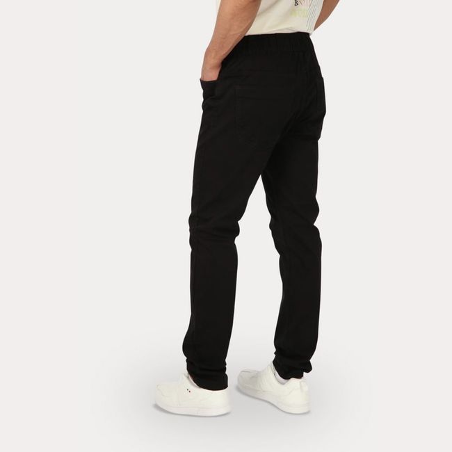 GANGSTER - Pantalon Jogger Canvas 1 Negro Gangster