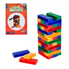 GENERICO - Juego De Mesa Infantil Torre De Bloques Travel Games