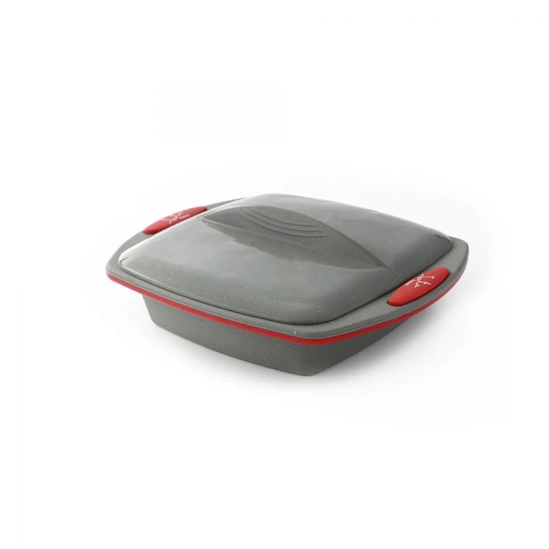 JATA - Molde silicona platino premium con tapa apto para hornear