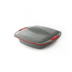 JATA - Molde silicona platino premium con tapa apto para hornear