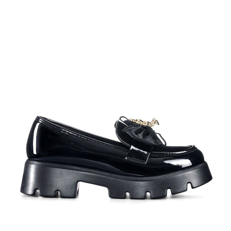 WEIDE - Mocasín Taco Negro Casual Mujer Weide QIU378
