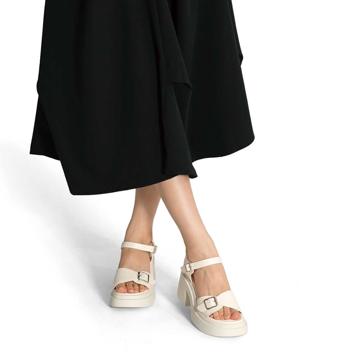 WEIDE - Sandalias Casual Mujer Con Plataforma y Hebilla Weide YL87