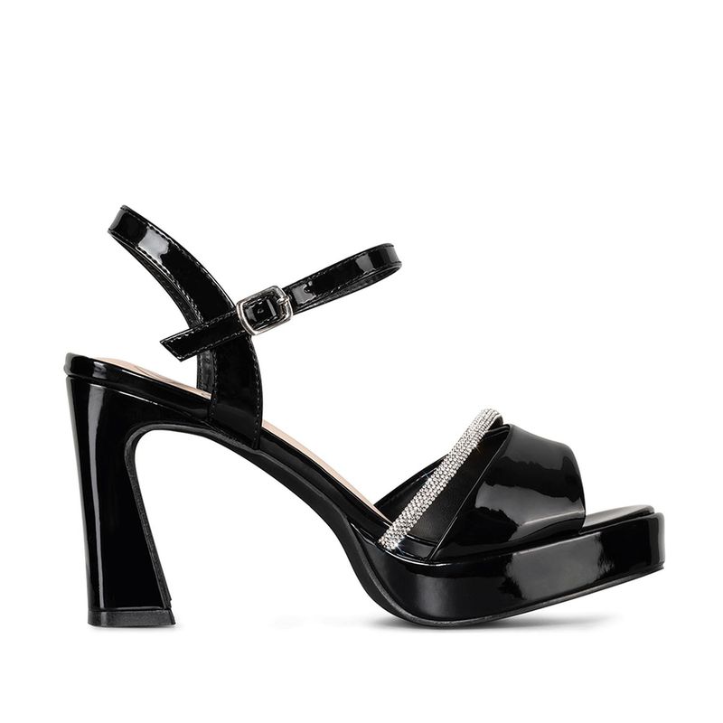 WEIDE Sandalias Casual Fiesta Charol Mujer Plataforma Weide GH130