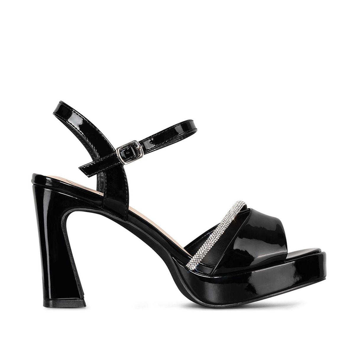 WEIDE - Sandalias Casual Fiesta Charol Mujer Plataforma Weide GH130