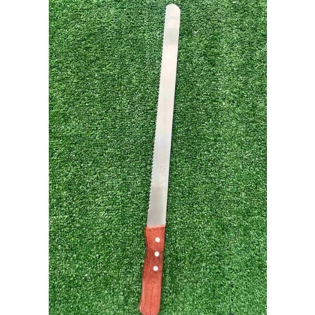 GENERICO - Cuchillo De Sierra Cocina Acero Inoxidable 42Cm