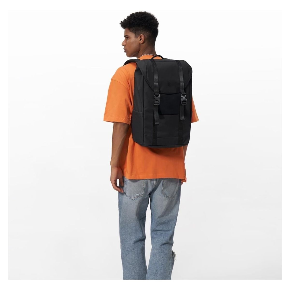 TOMTOC - Tomtoc Mochila VintPack-TA1 22L para Notebook hasta 156 - Negro Oscuro