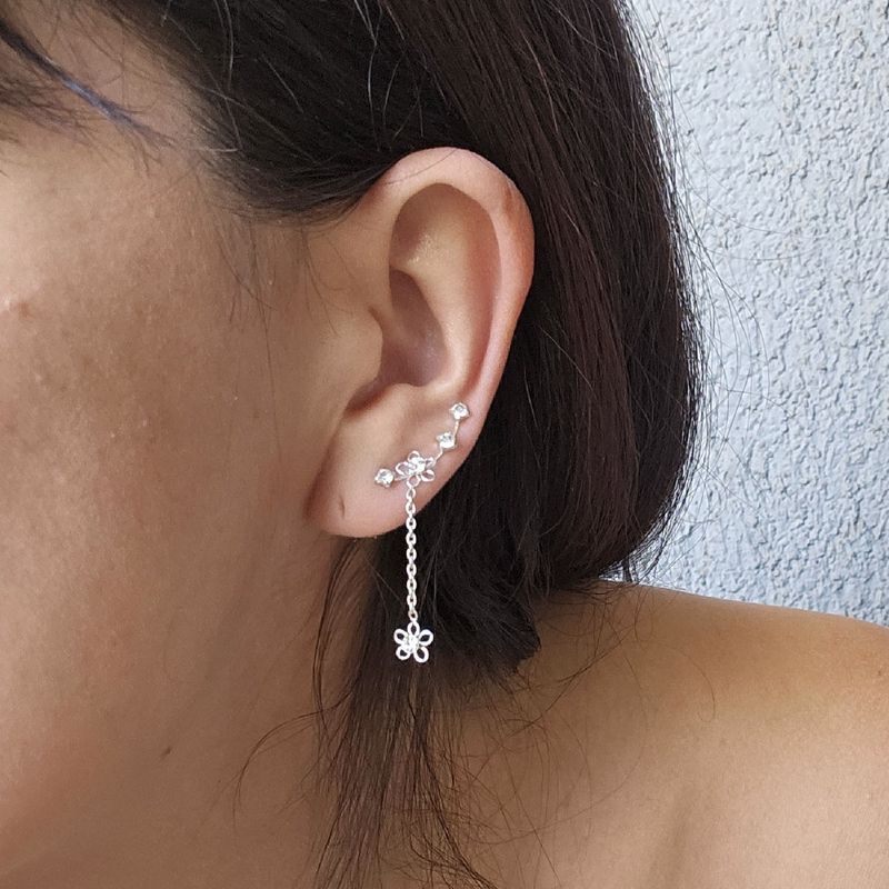 GENERICO - Conjunto Primavera (2 aros trepadores + 1 aro cuff)