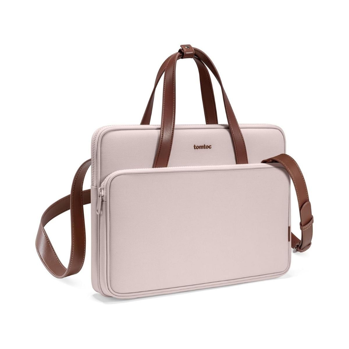 TOMTOC - Tomtoc Bolso de Hombro Versatile-A12 MacBook Pro 14 M3M2M1 - Rosado