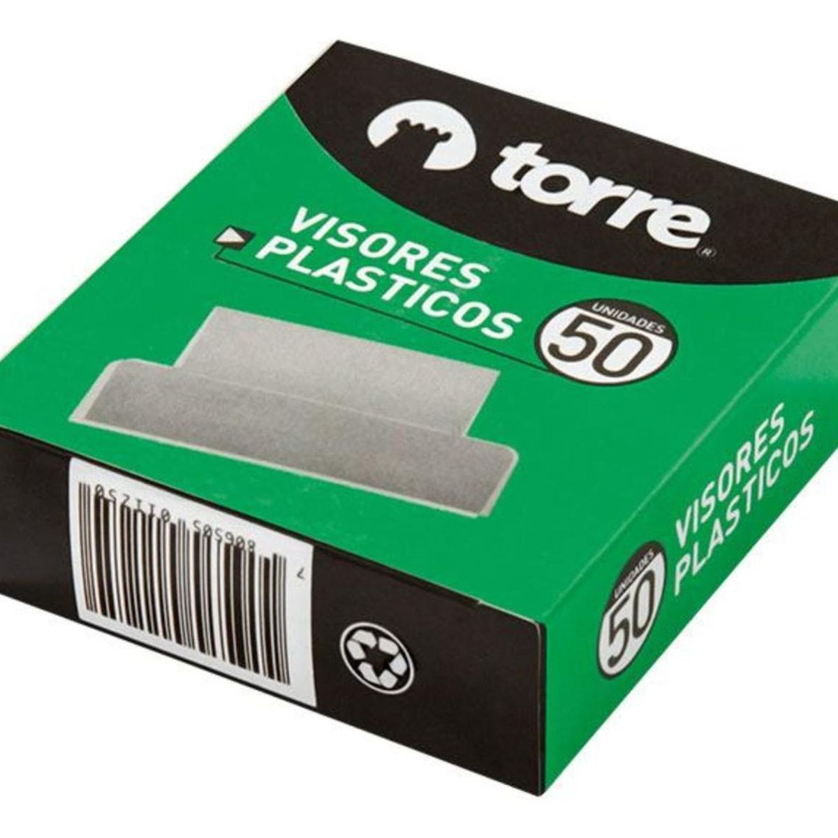 TORRE - Visores Plasticos Para Carpetas Colgantes 50 Unid. Torre