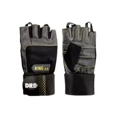 GENERICO - Guantes Fitness King Drb Cuero Entrenamiento L