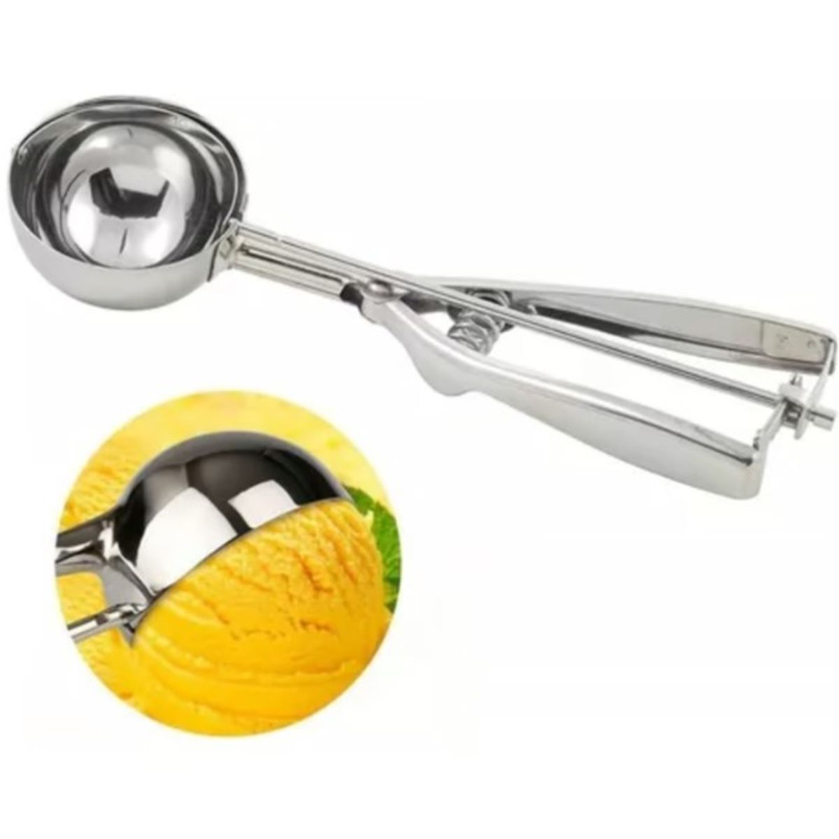 GENERICO - Cuchara Para Helado “G” 23Cm