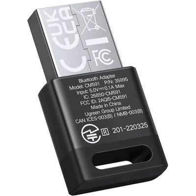 Imagen 2 del producto Adaptador Bluetooth 5.3 USB Dongle PC Notebook CM591