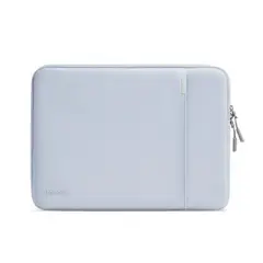 TOMTOC - Funda Defender-A13 para MacBook Air M3M2M1 de 13 - Azul Niebla