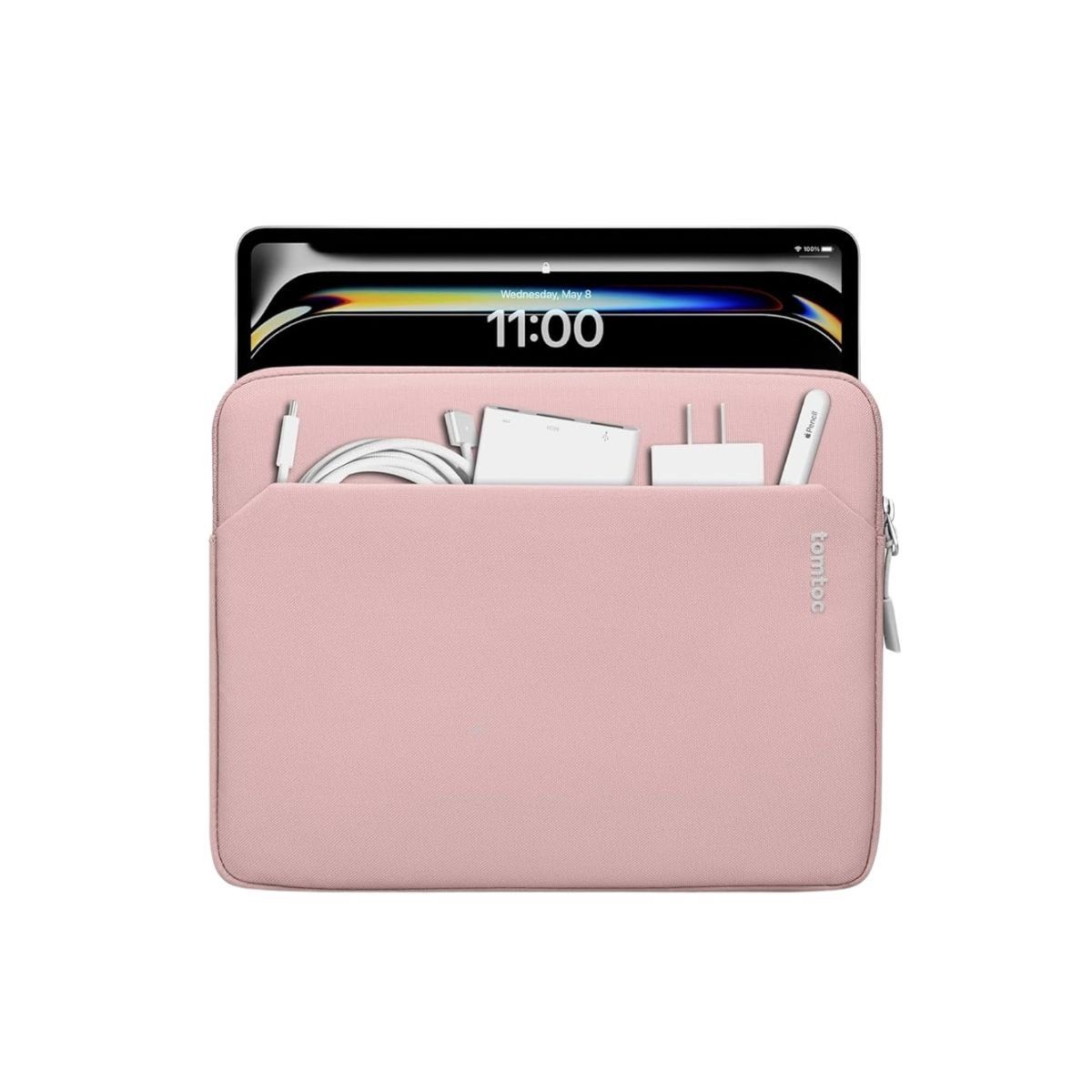 TOMTOC - Tomtoc Funda Light- A18 para iPad Pro M4 de 13 - Rosado