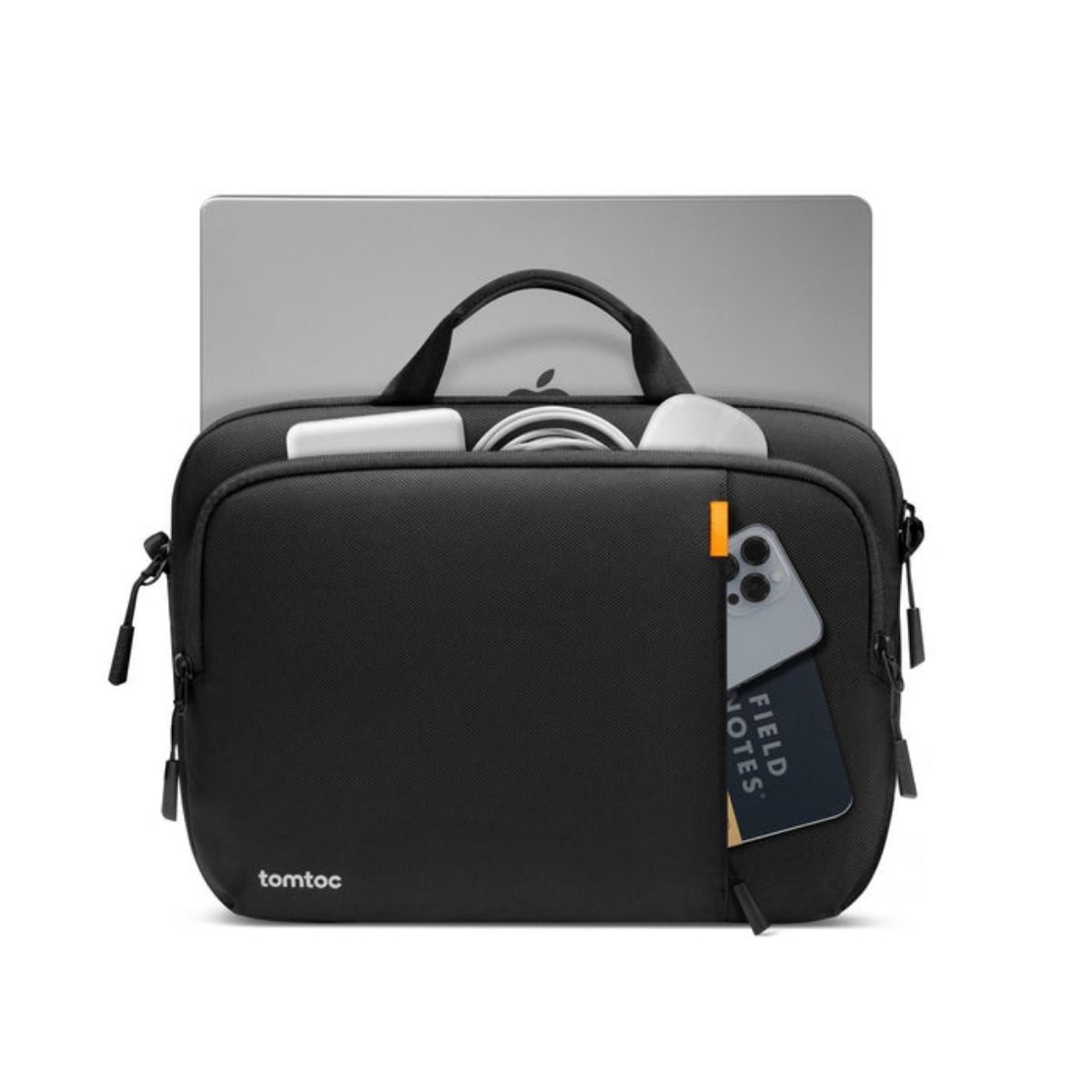 TOMTOC - Tomtoc Maletín Delgado Defender-A30 para MacBook 14 - Negro