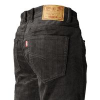 Pantalon Cotelé Recto Gris