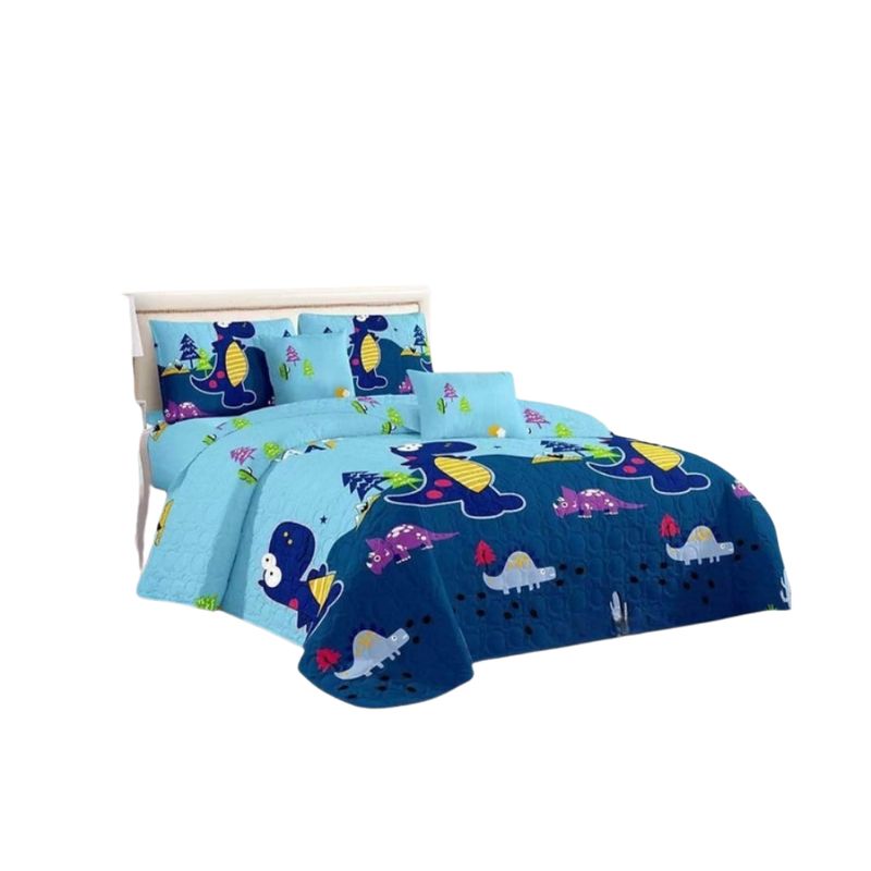 GENERICO - Cubrecama De Verano Infantil Delgado Quilt Plaza y Media
