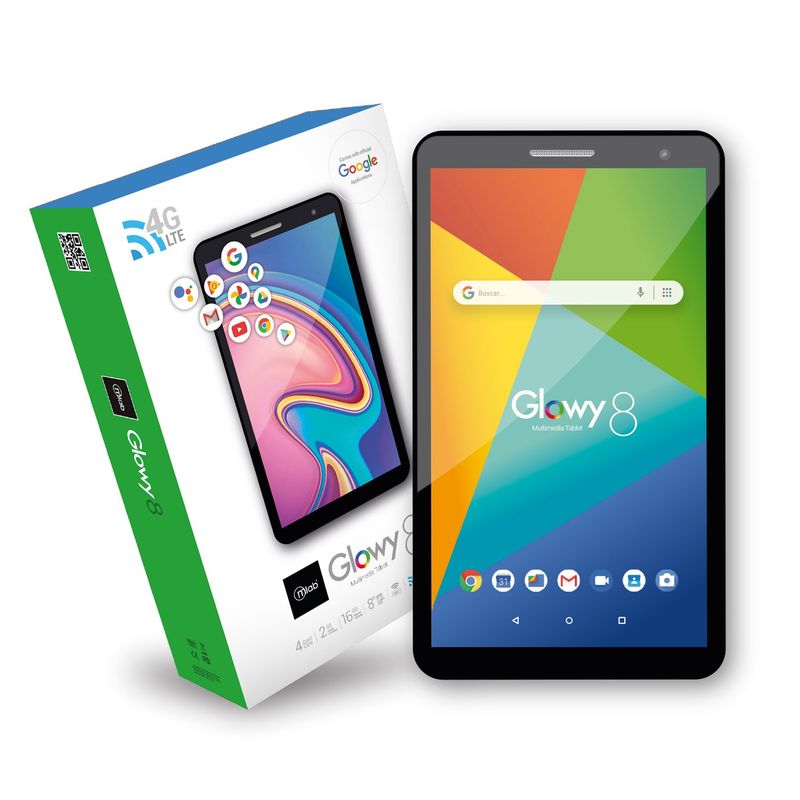 MLAB - TABLET GLOWY 8" 4G LTE   - 2GB RAM - 16GB ALMACENA