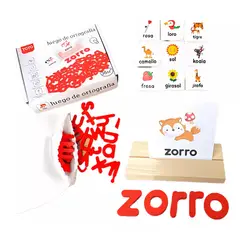 GENERICO - Juego Didáctico Para Niños De Ortografía Español De Madera