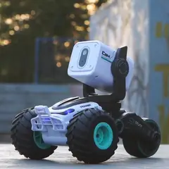GENERICO - Auto Radiocontrolado FPV de 3 Ruedas Con Cámara