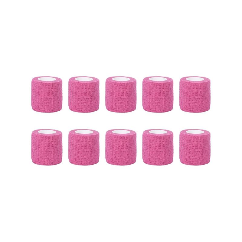 ATURE - 12U Venda Autoadherente Vendaje Deportivo 7.5 Cm X 4.5 M Rosa