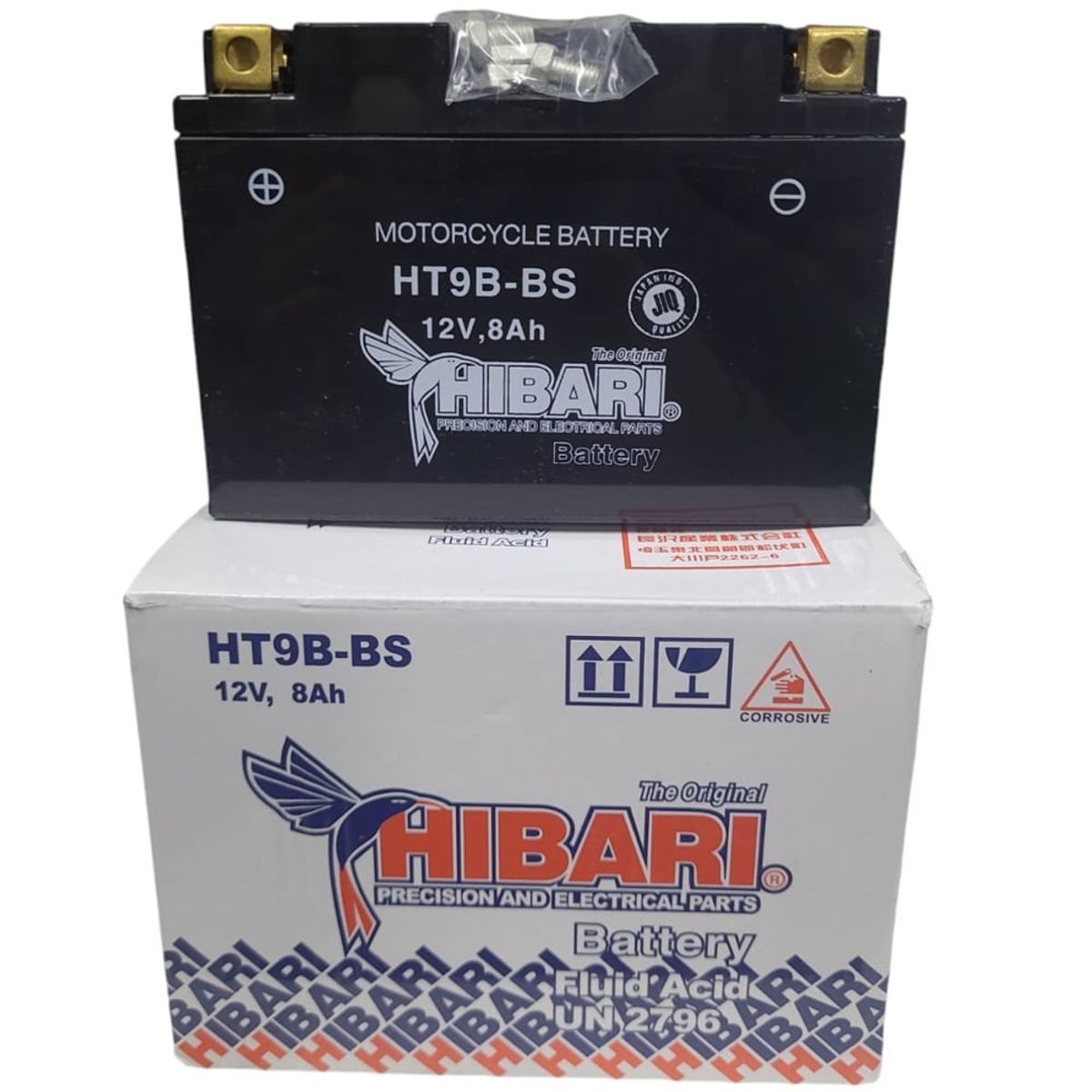 GENERICO - Batería Moto HT9B-BS  GT9B-4  YT9B-BS