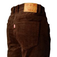 Pantalon Cotelé Recto Café