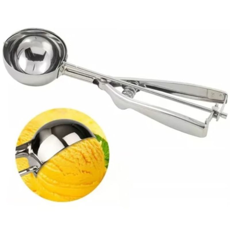 GENERICO - Cuchara Para Helado “P” 21Cm Acero Inoxidable