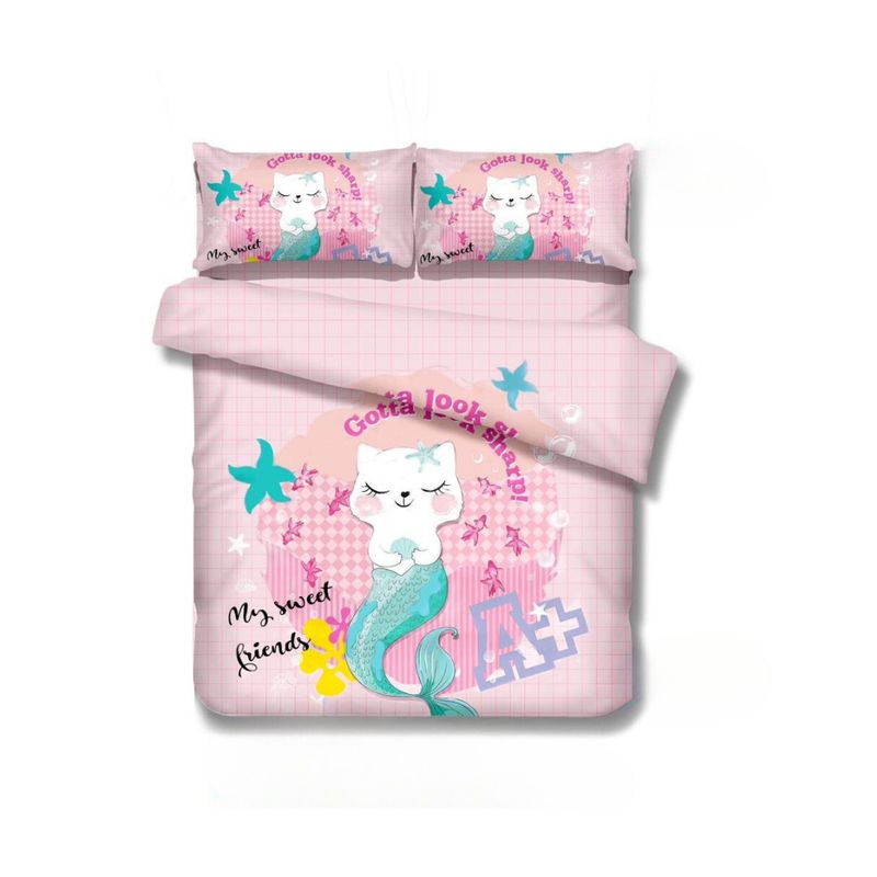 GENERICO - Cubrecama De Verano Infantil Delgado Quilt Plaza y Media