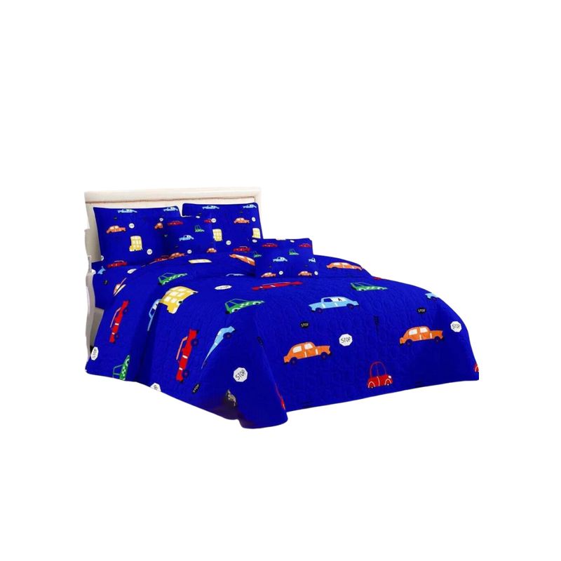 GENERICO - Cubrecama De Verano Infantil Delgado Quilt Plaza y Media