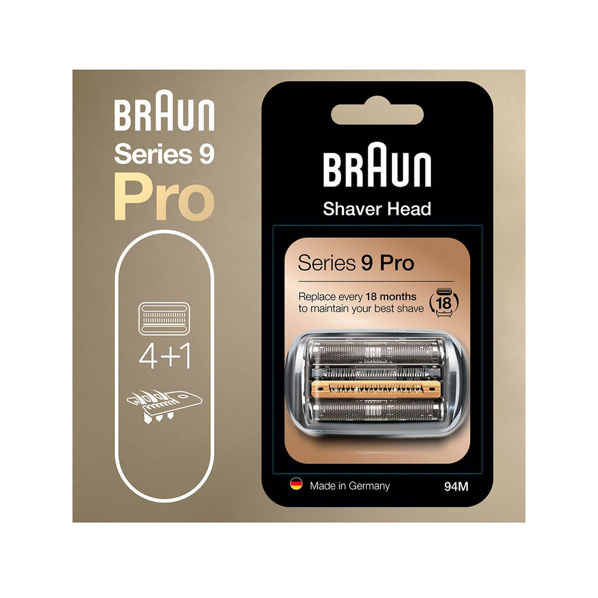 BRAUN - Repuesto Braun 94M Silver Blister MN1
