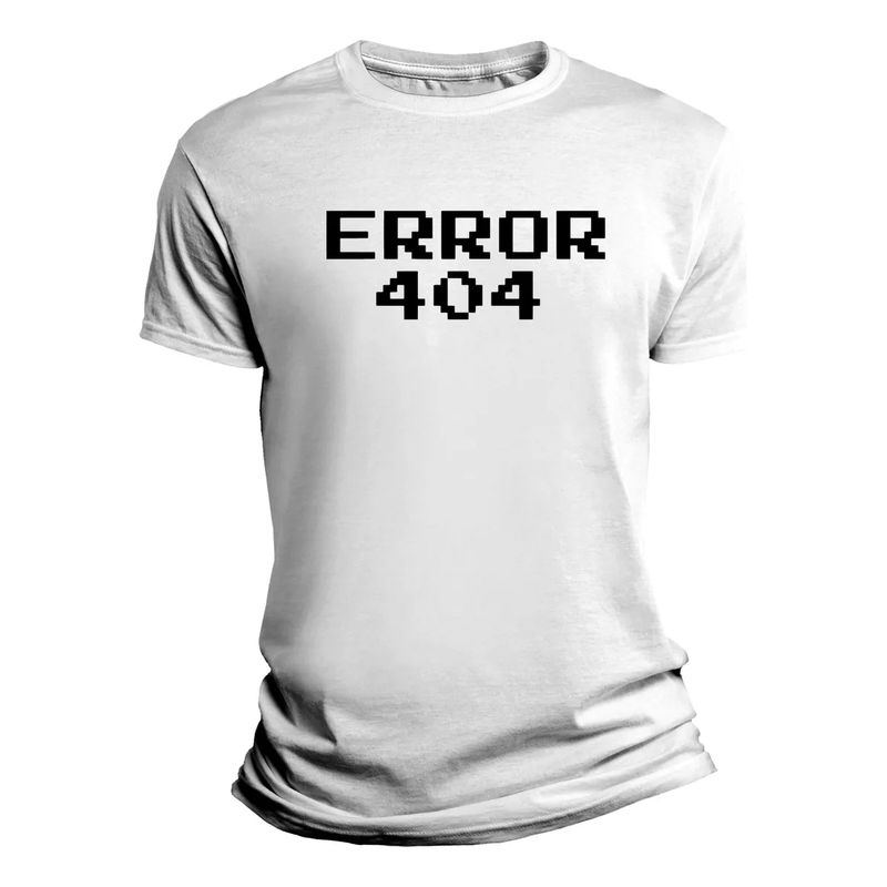 ROLY - Polera Geek Error 404 Not Found No Internet