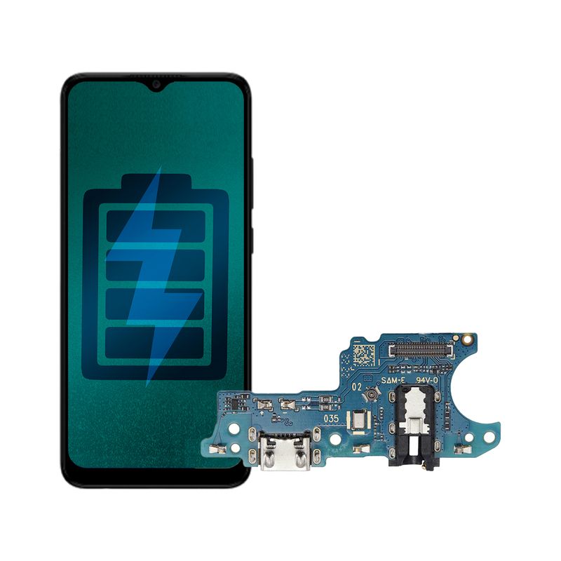 GENERICO - Flex de Carga para Samsung Galaxy A03 Conector Micro B