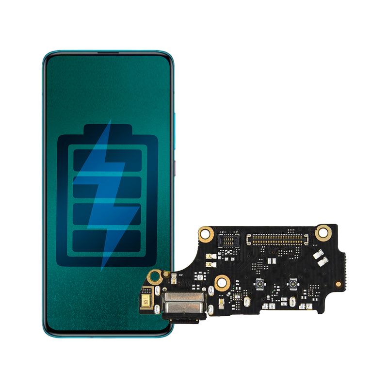 GENERICO - Flex de Carga para Xiaomi Poco F2 Pro Conector Tipo C
