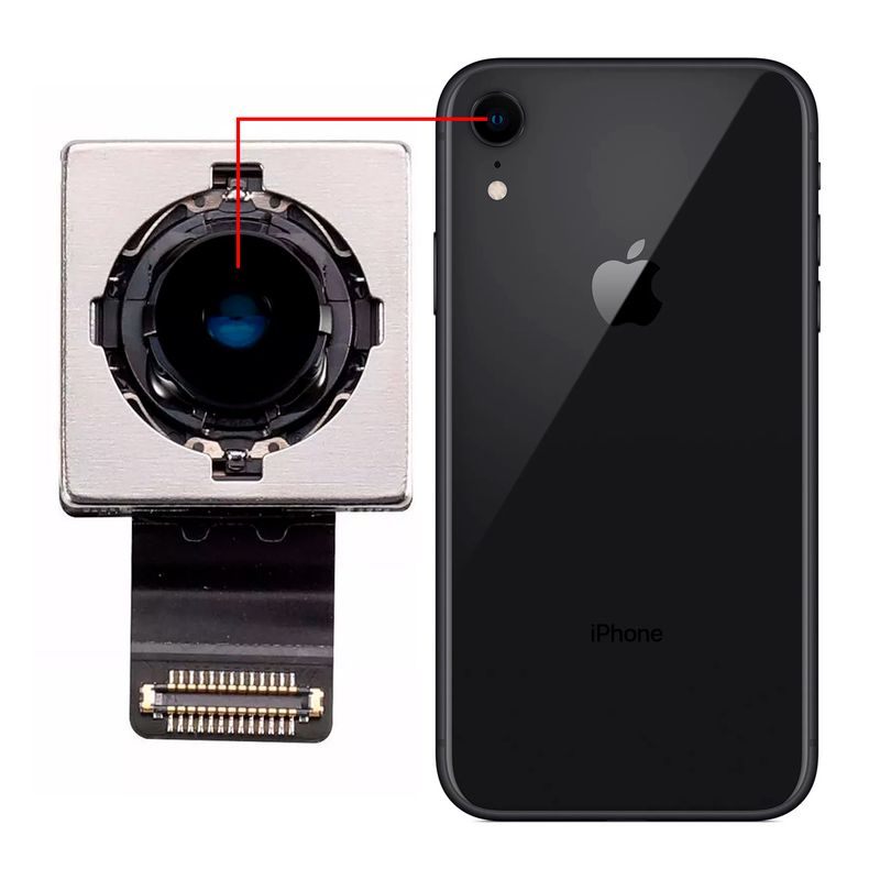 GENERICO - Camara Trasera Compatible con Iphone XR Calidad Original